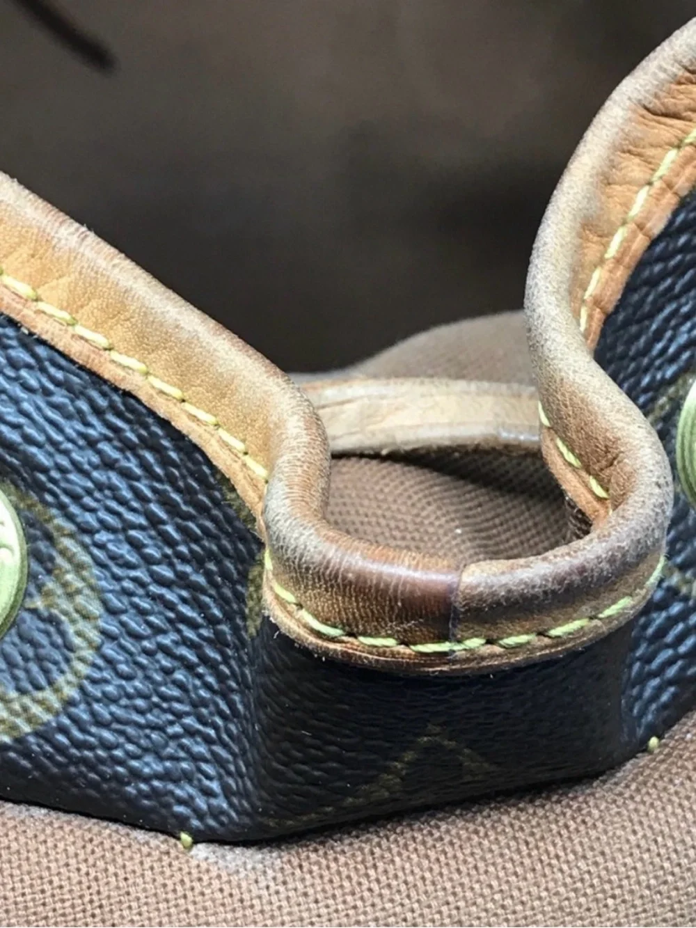Louis Vuitton Brown Monogram Canvas Backpack